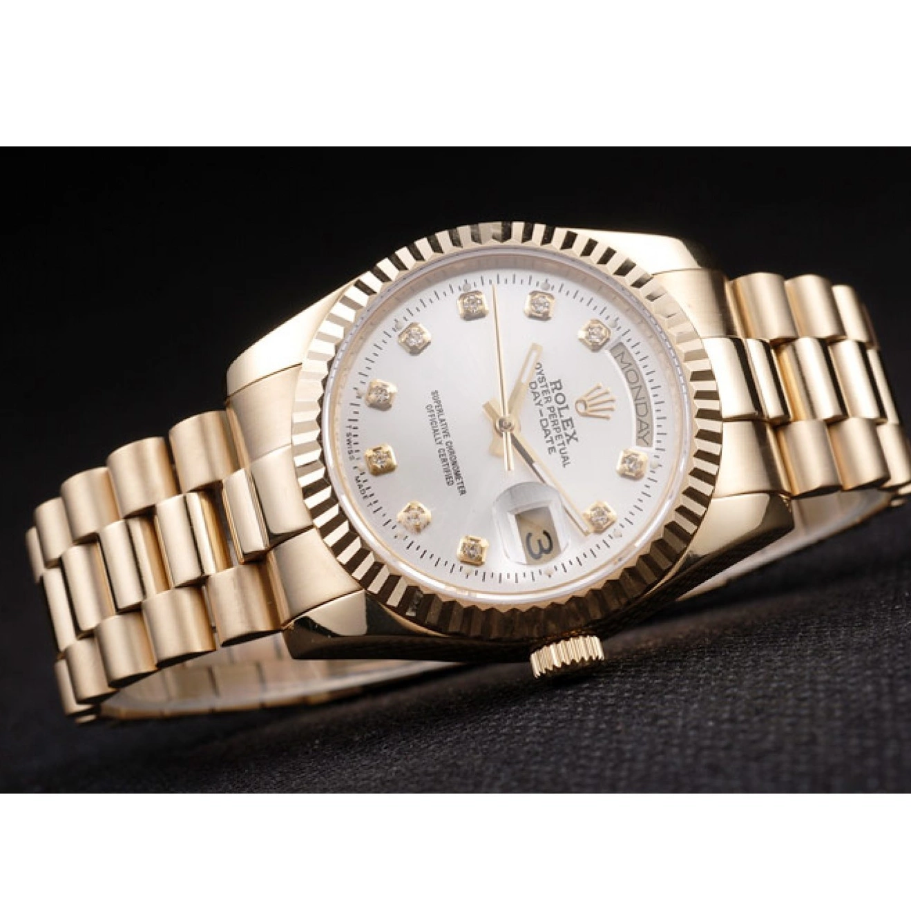 AAA replica watch Mechanism-srl72 Day-Date Swiss Rolex 0712